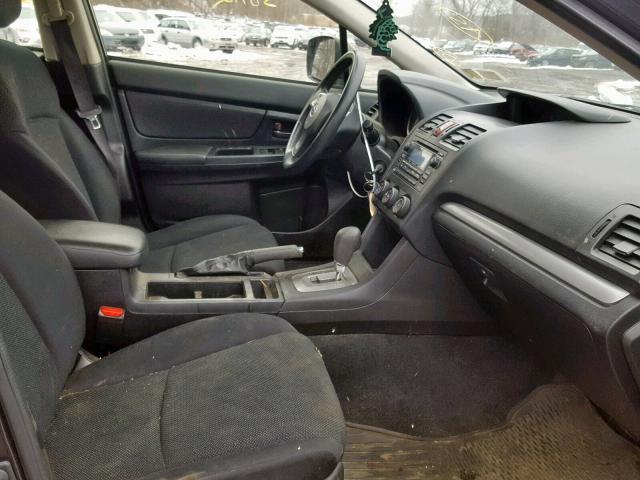 JF1GJAA69EH021335 - 2014 SUBARU IMPREZA BA GRAY photo 5