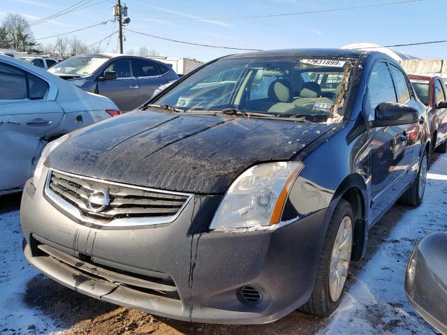 3N1AB6AP7AL645829 - 2010 NISSAN SENTRA 2.0 BLACK photo 2