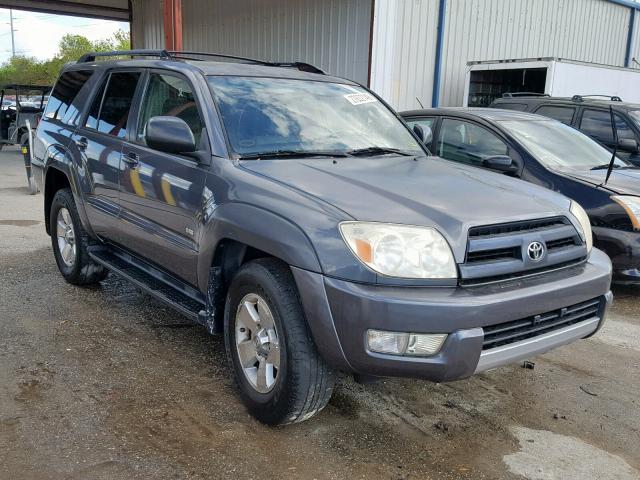 JTEZU14R240028796 - 2004 TOYOTA 4RUNNER SR GRAY photo 1