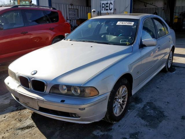 WBADT63442CH85814 - 2002 BMW 530 I AUTO SILVER photo 2