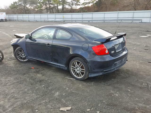 JTKDE177260089650 - 2006 TOYOTA SCION TC შავი ფოტო 3