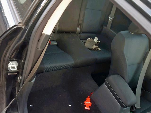 JTKDE177260089650 - 2006 TOYOTA SCION TC შავი ფოტო 6