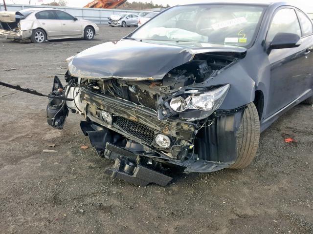 JTKDE177260089650 - 2006 TOYOTA SCION TC შავი ფოტო 9