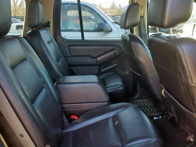 1FMEU75836UB14962 - 2006 FORD EXPLORER L BURGUNDY photo 6