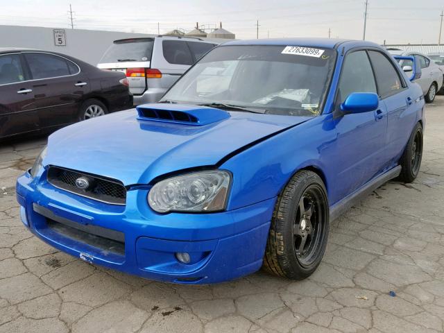 JF1GD29692G526052 - 2002 SUBARU IMPREZA WR BLUE photo 2