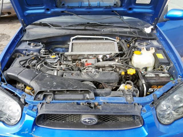 JF1GD29692G526052 - 2002 SUBARU IMPREZA WR BLUE photo 7