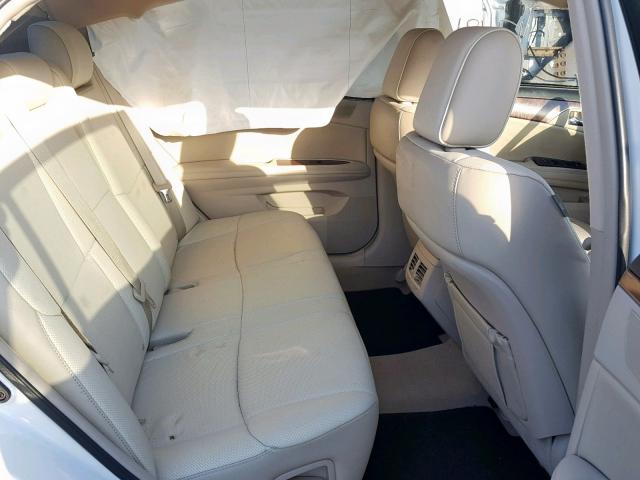 4T1BK3DB1BU421863 - 2011 TOYOTA AVALON BAS WHITE photo 6