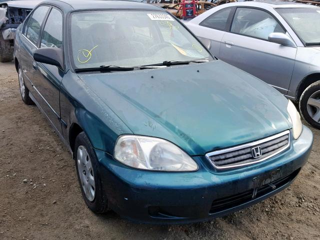 2HGEJ6612XH516082 - 1999 HONDA CIVIC BASE GREEN photo 1