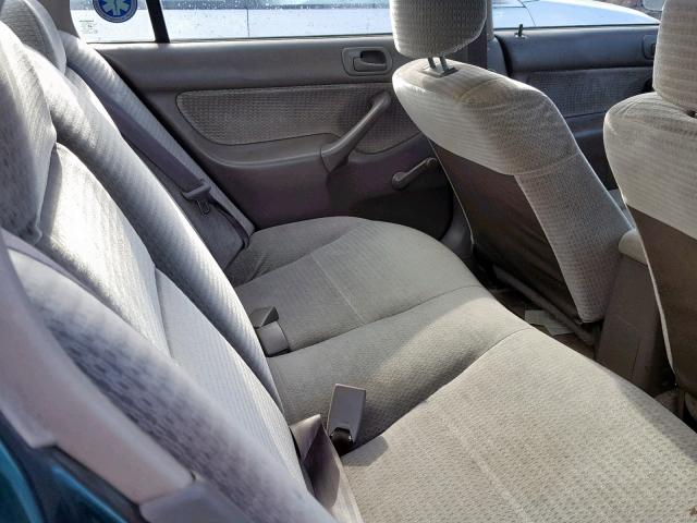 2HGEJ6612XH516082 - 1999 HONDA CIVIC BASE GREEN photo 6