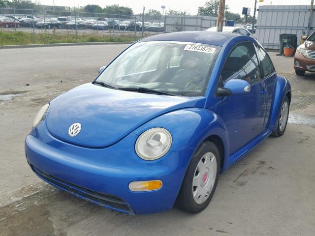 3VWBK31CX4M419048 - 2004 VOLKSWAGEN NEW BEETLE Mavi foto 2