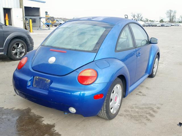 3VWBK31CX4M419048 - 2004 VOLKSWAGEN NEW BEETLE Mavi foto 4