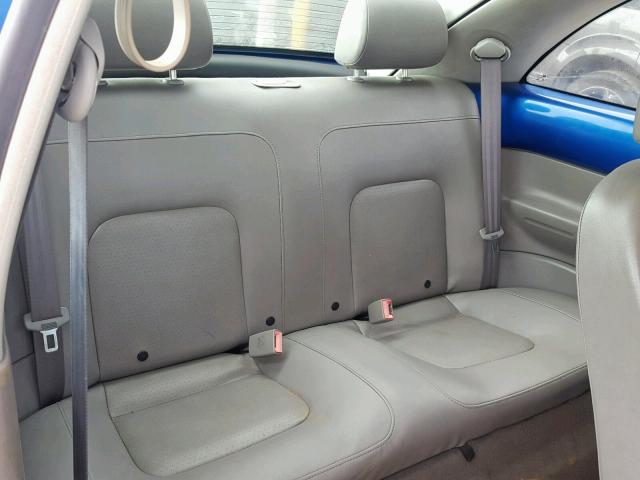 3VWBK31CX4M419048 - 2004 VOLKSWAGEN NEW BEETLE Mavi foto 6