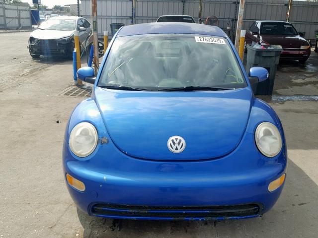 3VWBK31CX4M419048 - 2004 VOLKSWAGEN NEW BEETLE Mavi foto 9