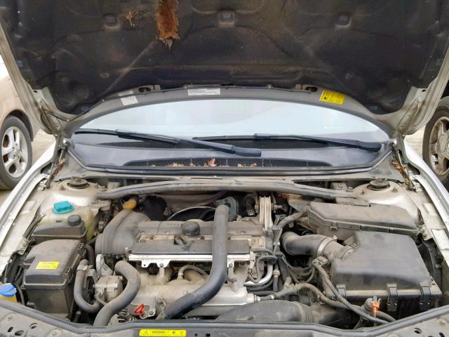 YV1TH592051398751 - 2005 VOLVO S80 2.5T SILVER photo 7