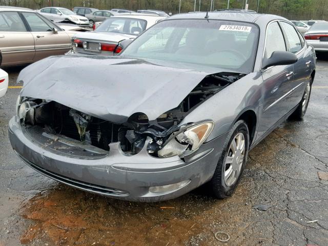 2G4WC562251279546 - 2005 BUICK LACROSSE C GRAY photo 2