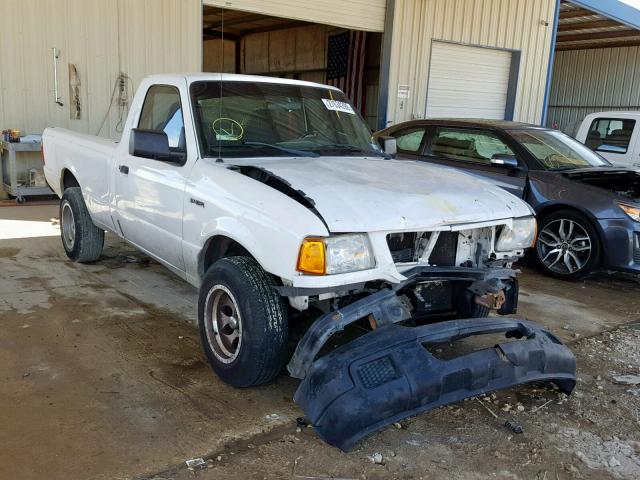 1FTYR10U92PB03011 - 2002 FORD RANGER WHITE photo 1