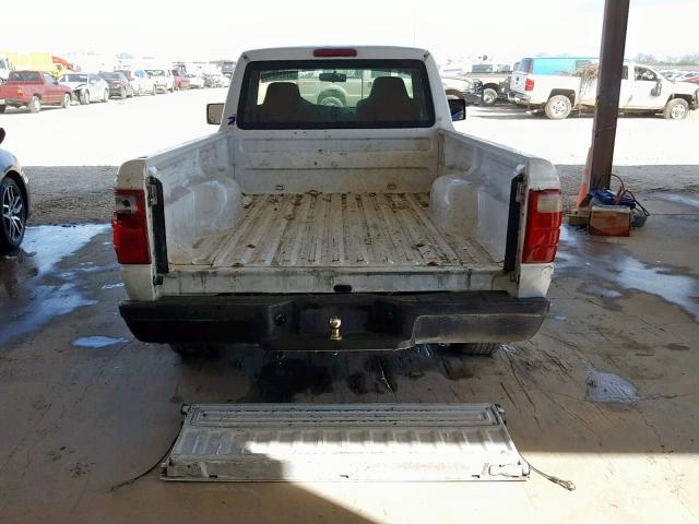 1FTYR10U92PB03011 - 2002 FORD RANGER WHITE photo 6