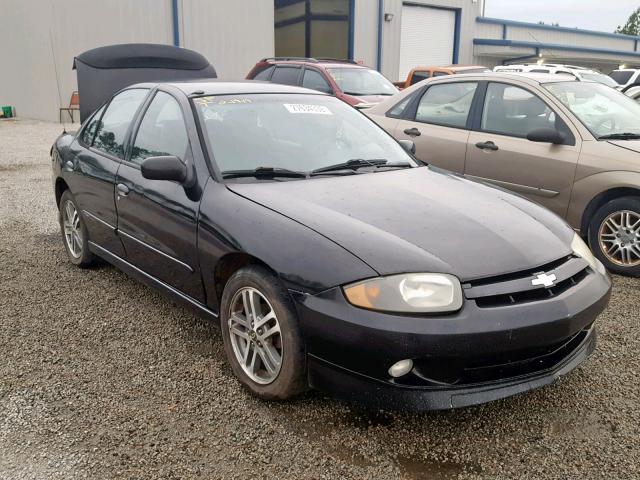 1G1JH52F547295310 - 2004 CHEVROLET CAVALIER L BLACK photo 1