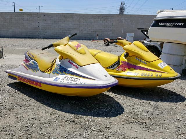 ZZN91582C696 - 1996 BOMBARDIER JETSKIS YELLOW photo 1