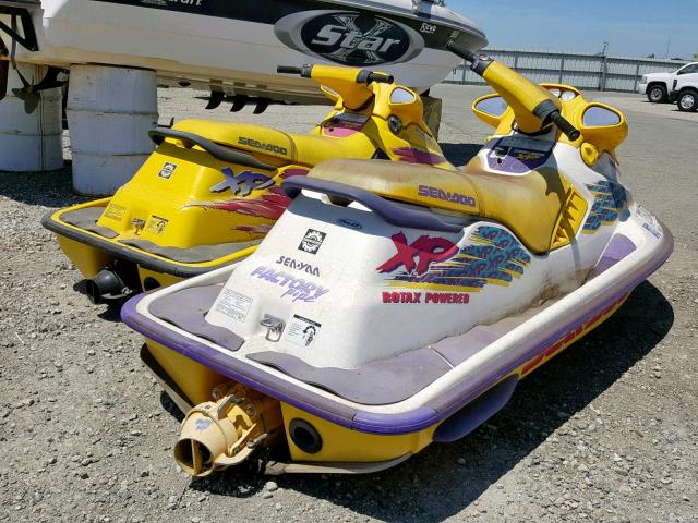 ZZN91582C696 - 1996 BOMBARDIER JETSKIS YELLOW photo 4