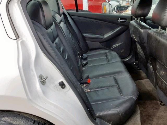 1N4BL2AP5BN435647 - 2011 NISSAN ALTIMA SR WHITE photo 6