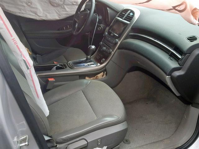 1G11D5RR0DF107682 - 2013 CHEVROLET MALIBU 1LT ვერცხლისფერი ფოტო 5