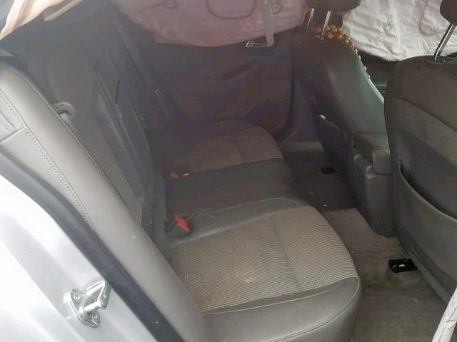 1G11D5RR0DF107682 - 2013 CHEVROLET MALIBU 1LT ვერცხლისფერი ფოტო 6