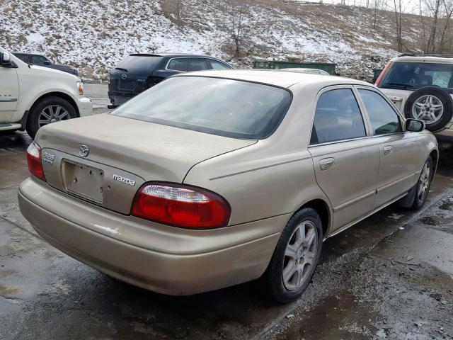 1YVGF22D3Y5126726 - 2000 MAZDA 626 ES GOLD photo 4