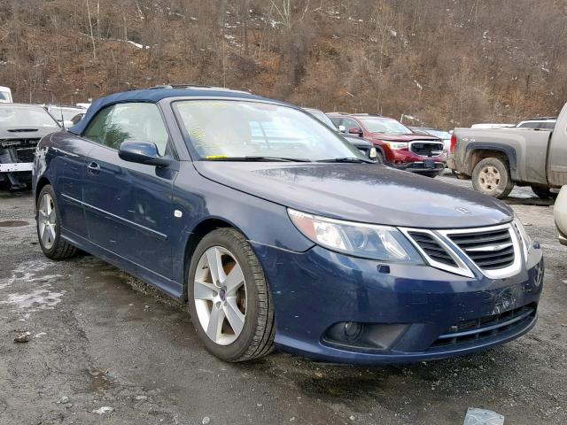 YS3FB79Y186006140 - 2008 SAAB 9-3 2.0T BLUE photo 1