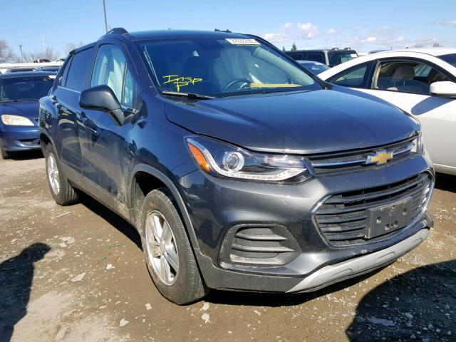 3GNCJPSB5HL253287 - 2017 CHEVROLET TRAX 1LT GRAY photo 1