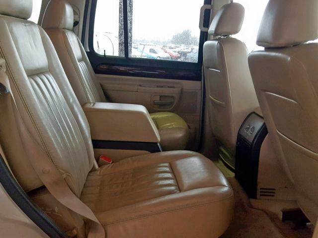 5LMEU88H75ZJ27777 - 2005 LINCOLN AVIATOR 奶油色 照片 6