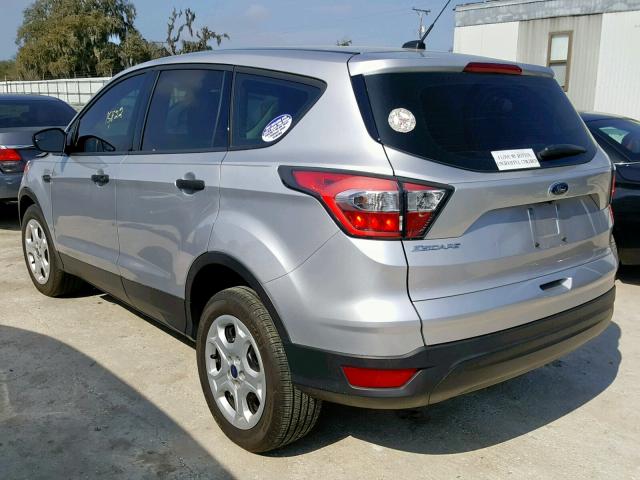 1FMCU0F73HUA27201 - 2017 FORD ESCAPE S SILVER photo 3