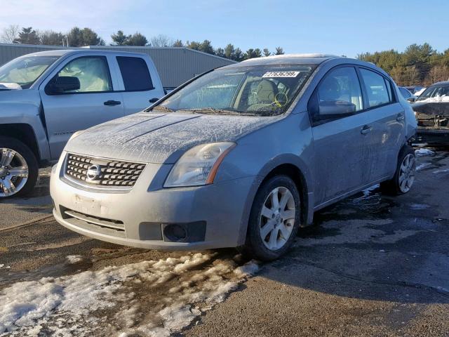 3N1AB61E27L609263 - 2007 NISSAN SENTRA 2.0 GRAY photo 2