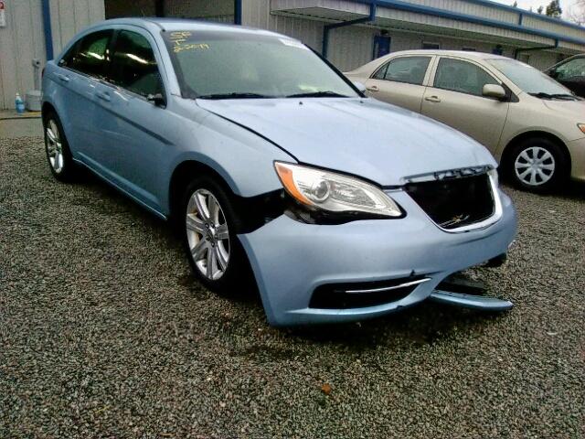 1C3CCBBB5DN695670 - 2013 CHRYSLER 200 TOURIN BLUE photo 1