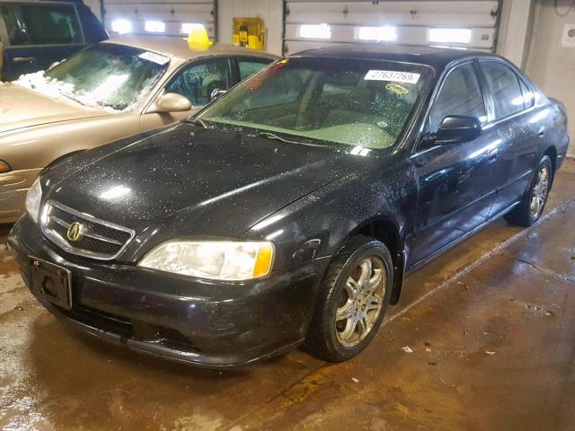 19UUA56661A034769 - 2001 ACURA 3.2TL BLACK photo 2