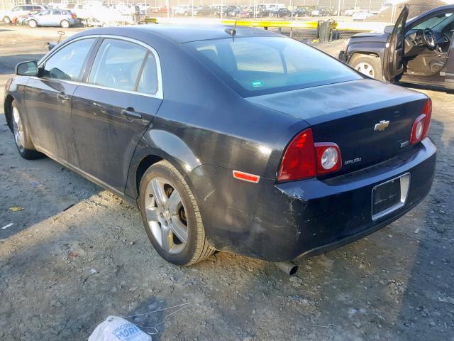 1G1ZD5EU0BF231767 - 2011 CHEVROLET MALIBU 2LT BLACK photo 3