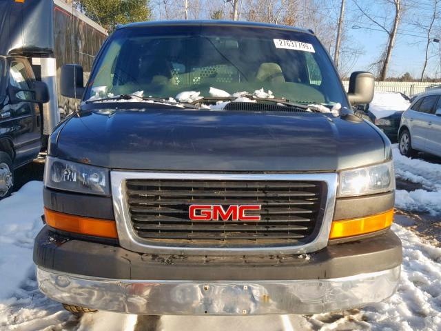 1GTHG35U631145022 - 2003 GMC SAVANA G35 BLUE photo 9