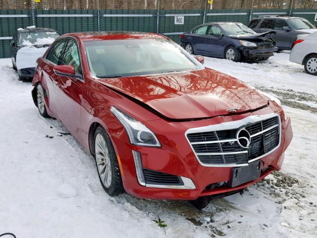 1G6AX5SX0E0190755 - 2014 CADILLAC CTS LUXURY RED photo 1