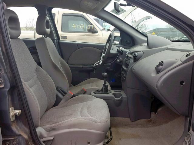 1G8AF52F85Z150579 - 2005 SATURN ION LEVEL GRAY photo 5