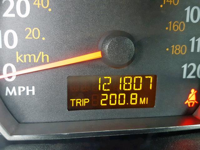 1G8AF52F85Z150579 - 2005 SATURN ION LEVEL GRAY photo 8