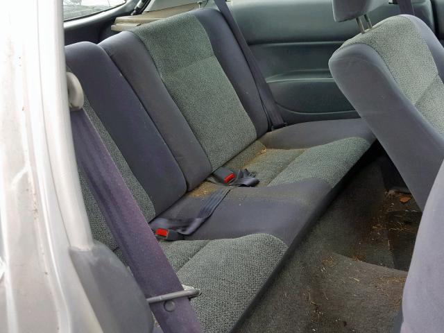 2HGEJ6321TH101827 - 1996 HONDA CIVIC CX GRAY photo 6