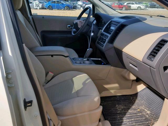 2FMDK36C67BB21490 - 2007 FORD EDGE SE TAN photo 5