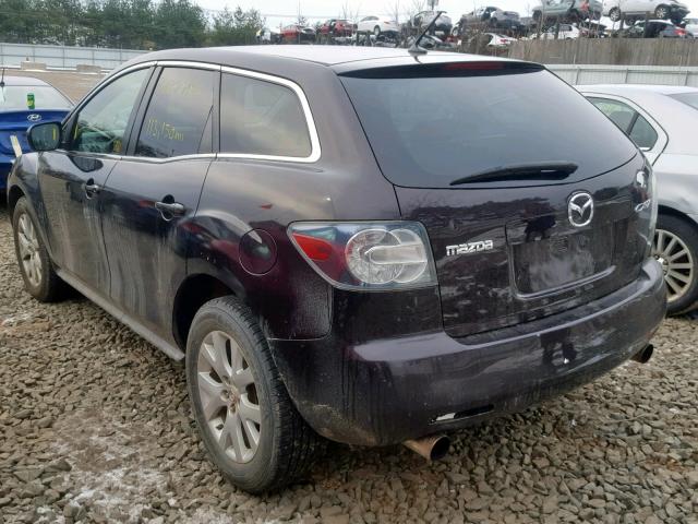 JM3ER29L080182824 - 2008 MAZDA CX-7 MAROON photo 3