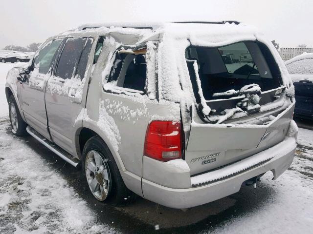 1FMZU75W44ZA03868 - 2004 FORD EXPLORER L SILVER photo 3