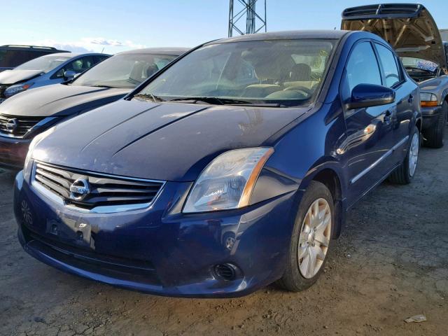 3N1AB6AP2AL645690 - 2010 NISSAN SENTRA 2.0 BLUE photo 2