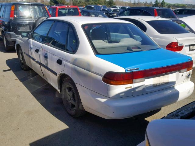 4S3BD435XV7206906 - 1997 SUBARU LEGACY L WHITE photo 3