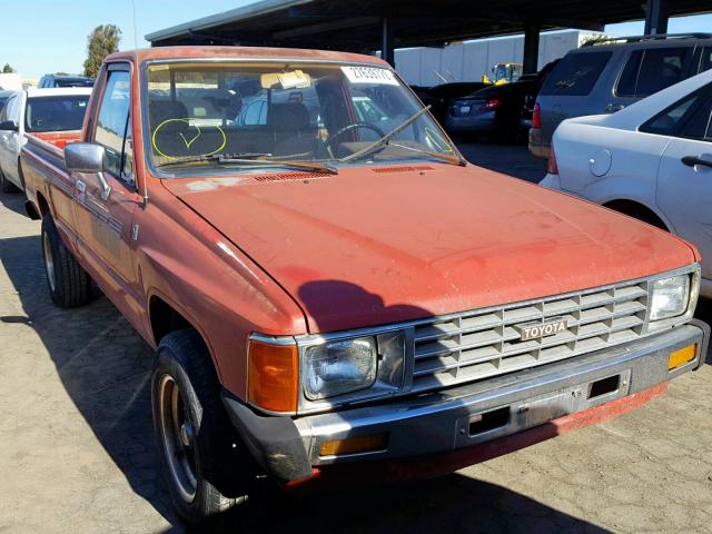 JT4RN55E1F0130131 - 1985 TOYOTA PICKUP 1 T RED photo 1