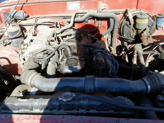 JT4RN55E1F0130131 - 1985 TOYOTA PICKUP 1 T RED photo 7