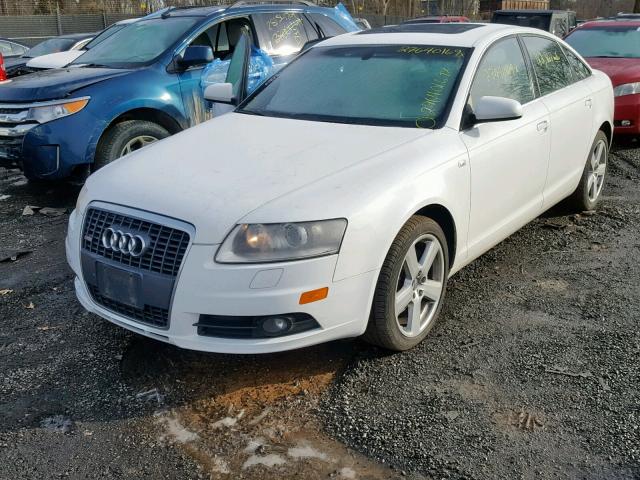 WAUAH74FX8N042496 - 2008 AUDI A6 3.2 WHITE photo 2