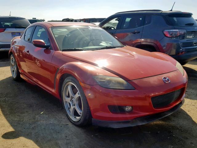 JM1FE17N640131457 - 2004 MAZDA RX8 RED photo 1